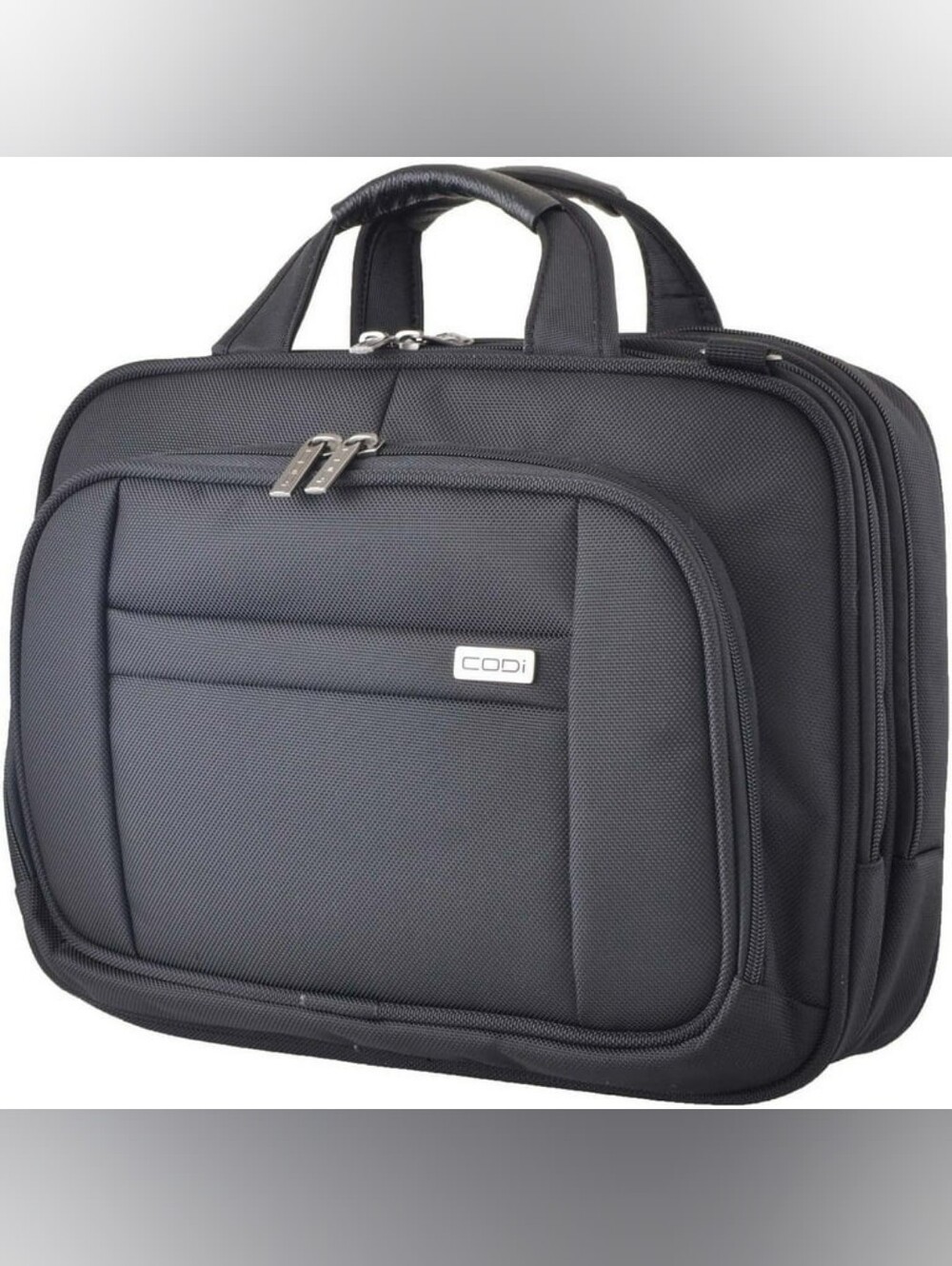 CODi Riserva X2 15.6" Triple Compartment Case, Black- NWT